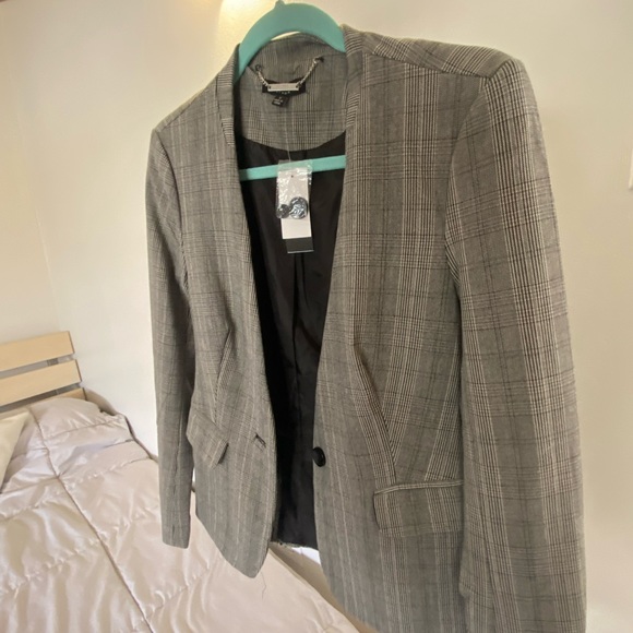 PREMISE STUDIO GLEN PLAID BLAZER - Picture 4 of 4